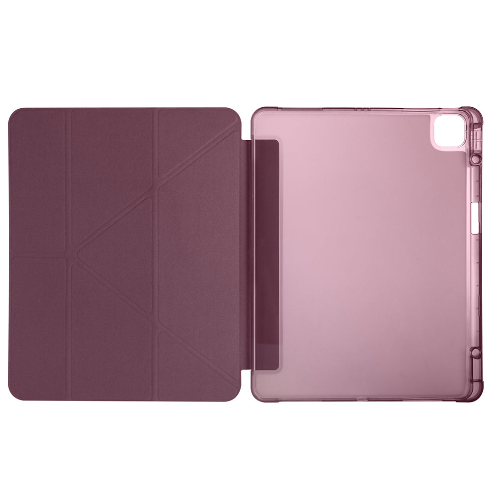 Apple iPad Air 13 2025 M3 Kılıf Zore Tri Folding Kalem Bölmeli Standlı Kılıf