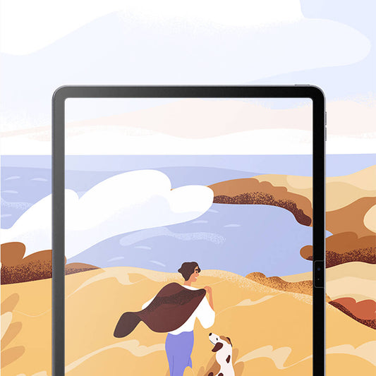 Apple iPad Pro 13 2025 M5 Kağıt Hisli Benks Mat Paper-Like Ekran Koruyucu