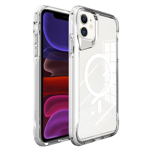 Apple iPhone 11 Kılıf Zore M-safe Şarj Özellikli T-Max M-safe Kapak