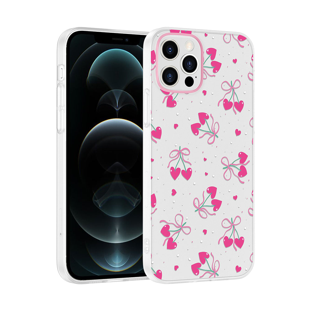 Apple iPhone 12 Kılıf Kamera Korumalı Desenli Zore Klip Kapak