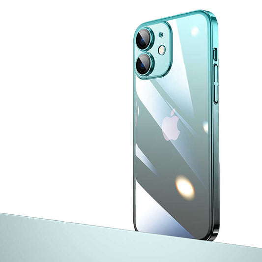 Apple iPhone 12 Kılıf Parlak Renk Geçişli Kamera Korumalı Zore Senkron Kapak
