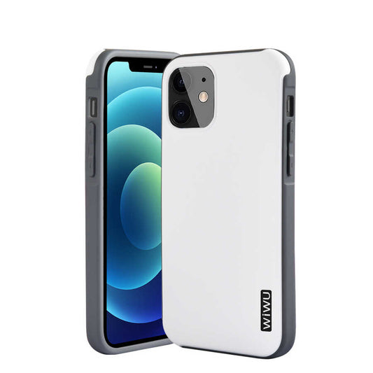 Apple iPhone 12 Kılıf Wiwu Sand Stone Kapak