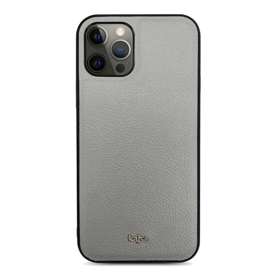 Apple iPhone 12 Pro Kılıf Kajsa Luxe Collection Hakiki Deri Kapak