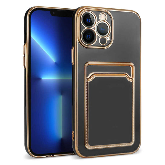 Apple iPhone 12 Pro Kılıf Zore Bark Kartlıklı Kapak