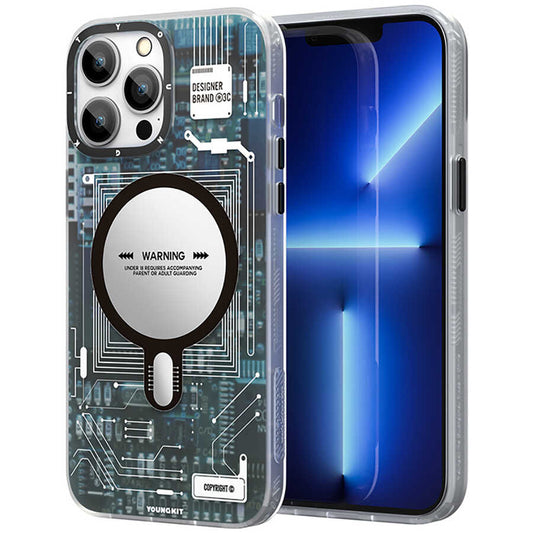 Apple iPhone 12 Pro Max Kılıf YoungKit Technology Serisi Kapak