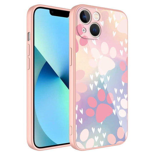 Apple iPhone 13 Kılıf Kamera Korumalı Desenli Sert Silikon Zore Epoksi Kapak