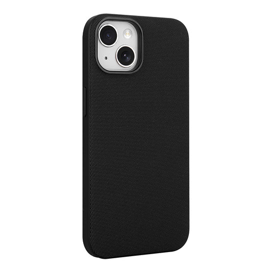 Apple iPhone 13 Kılıf M-Safe Şarj Özellikli Kumaş Tasarımlı Zore Miami Sert PC Kapak