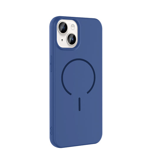 Apple iPhone 13 Kılıf M-safe Şarj Özellikli Zore Meta Kapak