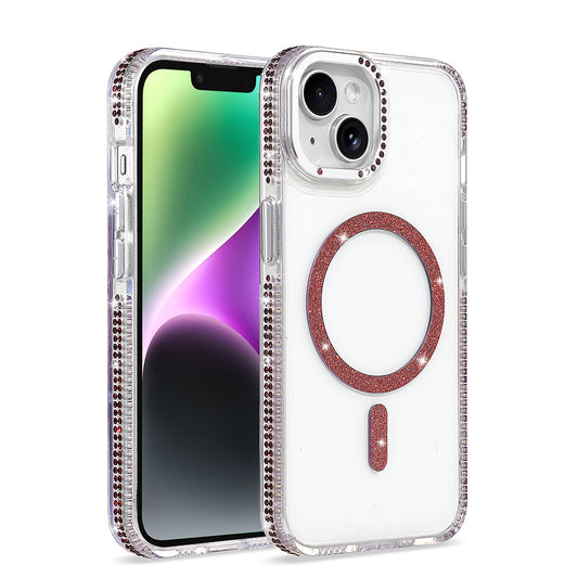 Apple iPhone 13 Kılıf M-safe Şarj Özellikli Zore Tera Silikon Kapak