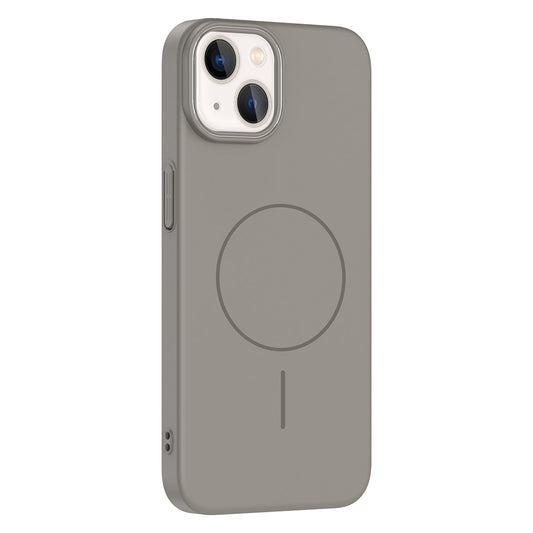 Apple iPhone 13 Kılıf M-safe Şarj Özellikli Zore Ruby Sert Kapak