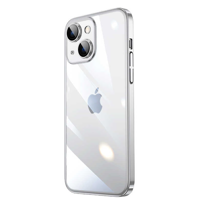 Apple iPhone 13 Kılıf Sert PC Renkli Çerçeveli Zore Riksos Kapak
