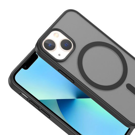 Apple iPhone 13 Mini Kılıf M-safe Şarj Özellikli Zore Babet Kapak