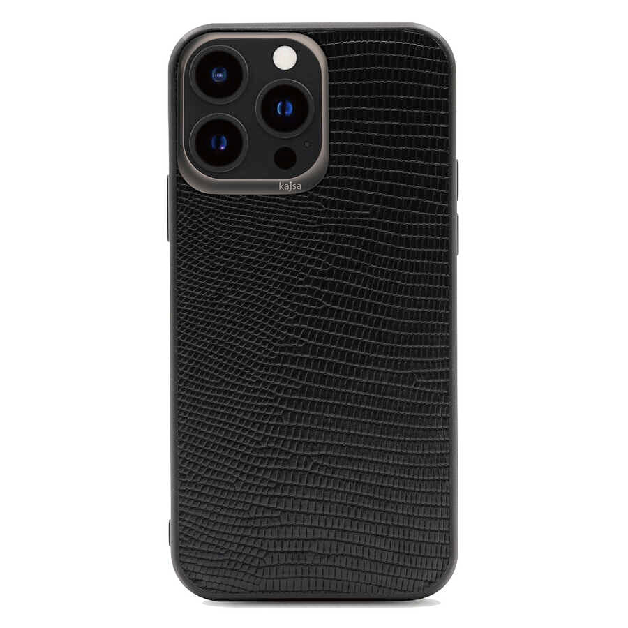 Apple iPhone 13 Pro Kılıf Kajsa Preppie Collection Pu Deri Kapak