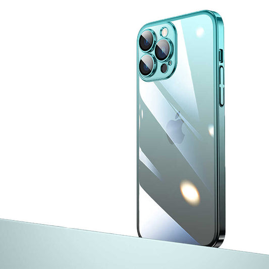 Apple iPhone 13 Pro Max Kılıf Parlak Renk Geçişli Kamera Korumalı Zore Senkron Kapak