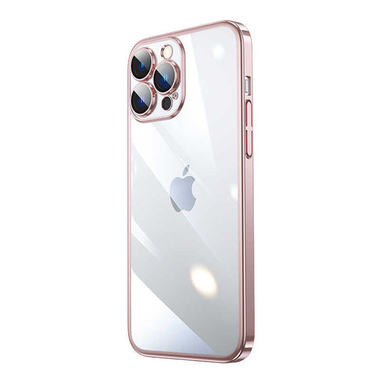 Apple iPhone 13 Pro Max Kılıf Sert PC Renkli Çerçeveli Zore Riksos Kapak