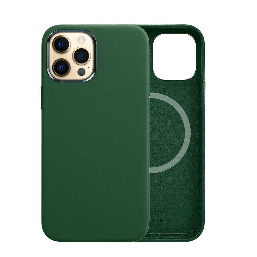 Apple iPhone 13 Pro Max Kılıf Wiwu M-safe Magnetic Kapak