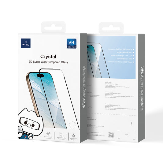 Apple iPhone 13 Pro Wiwu GT-018 Çizilmeye Dayanıklı Temperli Cam Ekran Koruyucu