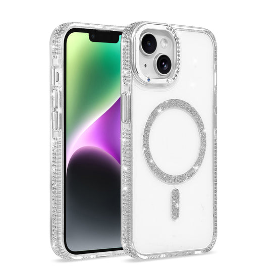 Apple iPhone 14 Kılıf M-safe Şarj Özellikli Zore Tera Silikon Kapak