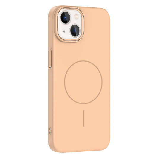 Apple iPhone 14 Kılıf M-safe Şarj Özellikli Zore Ruby Sert Kapak