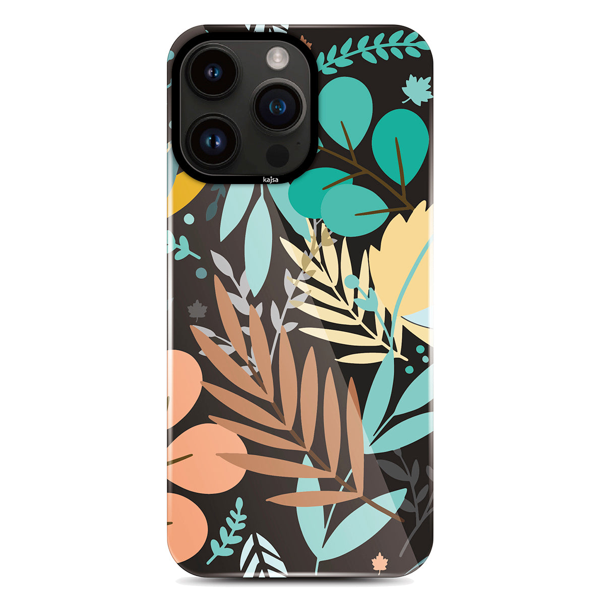 Apple iPhone 14 Pro Kılıf HD Desenli Kajsa Shield Plus Flower Graphic Serisi Kapak
