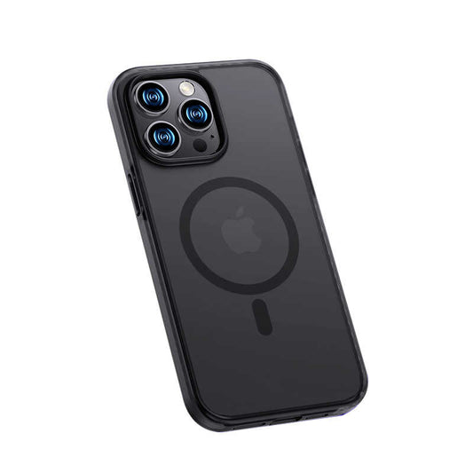 Apple iPhone 14 Pro Kılıf Kenarları Silikon Airbagli Mat Arka Yüzey Benks Icesand Kapak