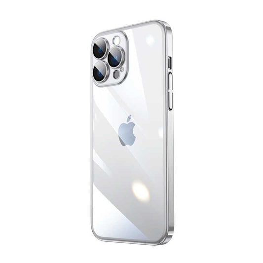 Apple iPhone 14 Pro Kılıf Sert PC Renkli Çerçeveli Zore Riksos Kapak