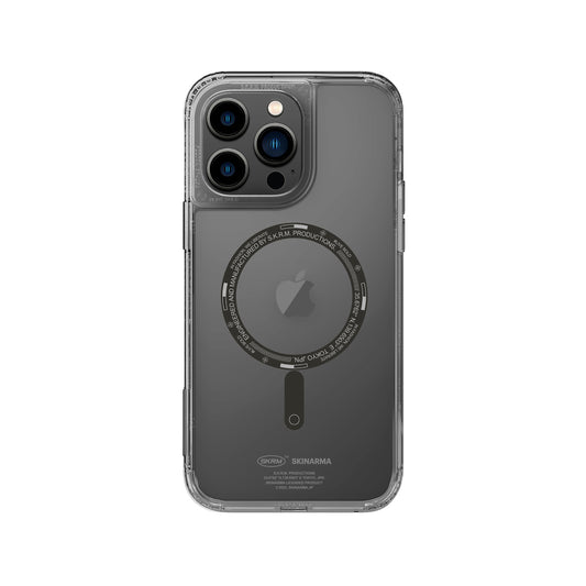 Apple iPhone 14 Pro Kılıf SkinArma Şeffaf Airbag Tasarımlı M-safe Şarj Özellikli Saido Kapak