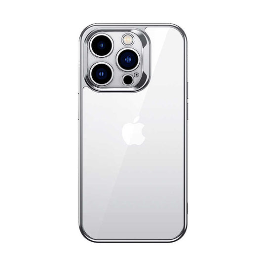 Apple iPhone 14 Pro Max Kılıf Benks Electroplating TPU Kapak Ekran Koruyucu Hediyeli