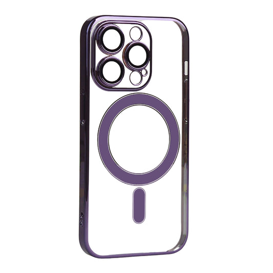 Apple iPhone 14 Pro Max Kılıf Kamera Korumalı M-safe Sert PC Zore Porto Kapak