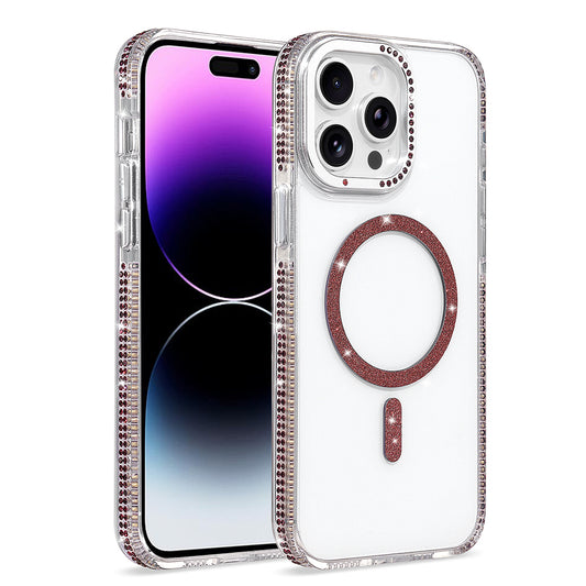 Apple iPhone 14 Pro Max Kılıf M-safe Şarj Özellikli Zore Tera Silikon Kapak