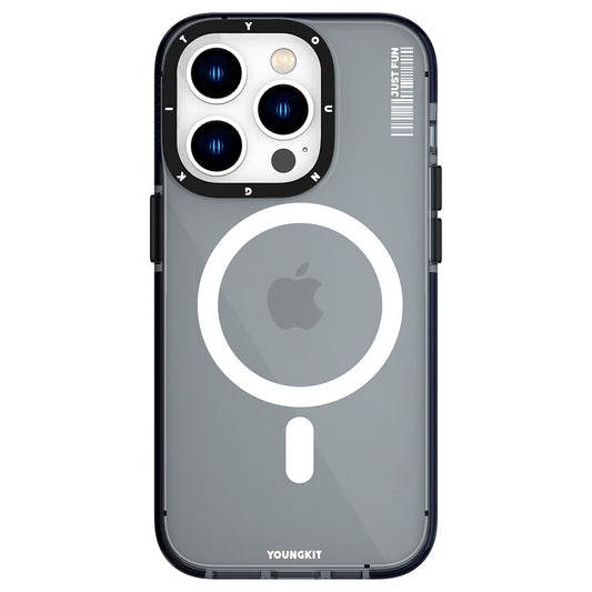 Apple iPhone 14 Pro Max Kılıf M-safe Şarj Özellikli YoungKit Crystal Color Serisi Kapak