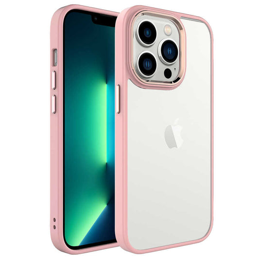 Apple iPhone 14 Pro Max Kılıf Zore Krom Kapak