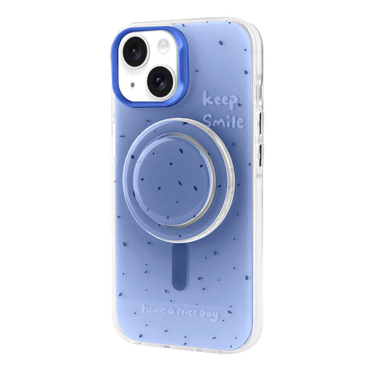 Apple iPhone 15 Kılıf M-safe Şarj Özellikli Tak-Çıkar Pop Soketli Zore Tiktok Kapak