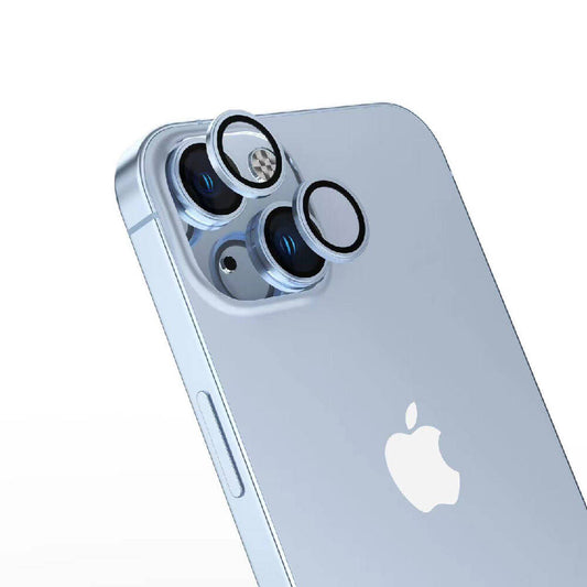 Apple iPhone 15 Plus Zore Safir CL-15 Parmak İzi Bırakmayan Anti-Reflective Kamera Lens Koruyucu