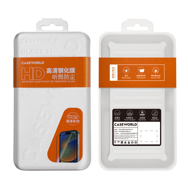 Apple iPhone 15 Pro CaseWorld HD Serisi 0.33mm Temperli Cam Ekran Koruyucu