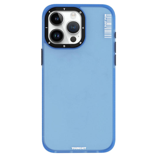 Apple iPhone 15 Pro Kılıf Buzlu Mat Tasarım Youngkit Colored Sand Serisi Kapak