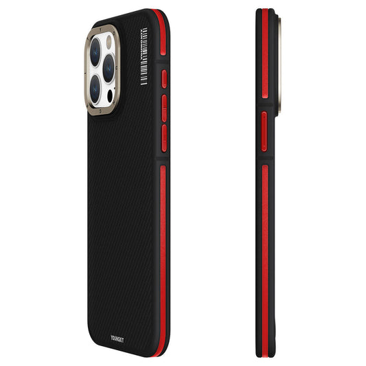 Apple iPhone 15 Pro Kılıf M-safe Şarj Özellikli YoungKit 600D Kapak