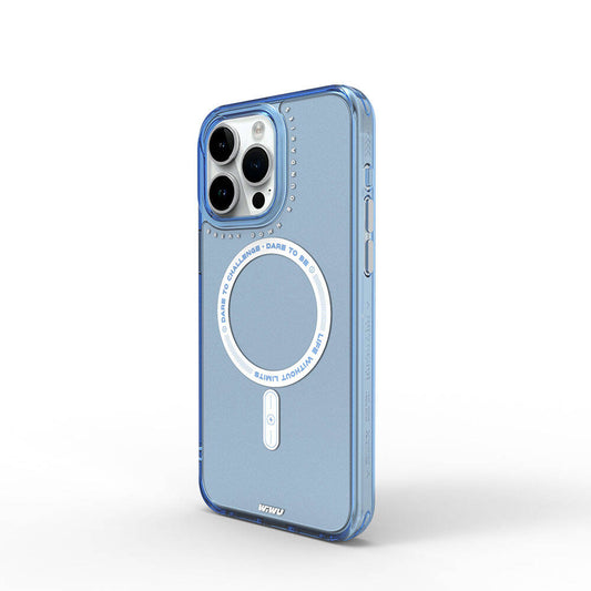 Apple iPhone 15 Pro Kılıf M-safe Şarj Özellikli Wiwu Basic Color J Serisi Kapak