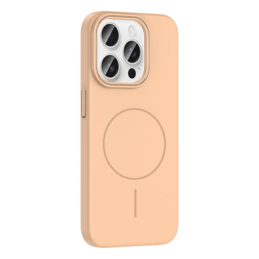 Apple iPhone 15 Pro Kılıf M-safe Şarj Özellikli Zore Ruby Sert Kapak