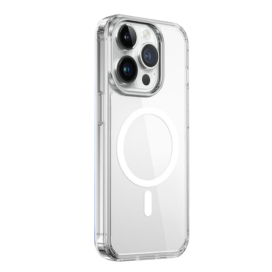 Apple iPhone 15 Pro Kılıf Wiwu MCC-101 Magnetic Crystal Sert PC Kapak