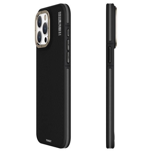 Apple iPhone 15 Pro Max Kılıf M-safe Şarj Özellikli YoungKit 600D Kapak