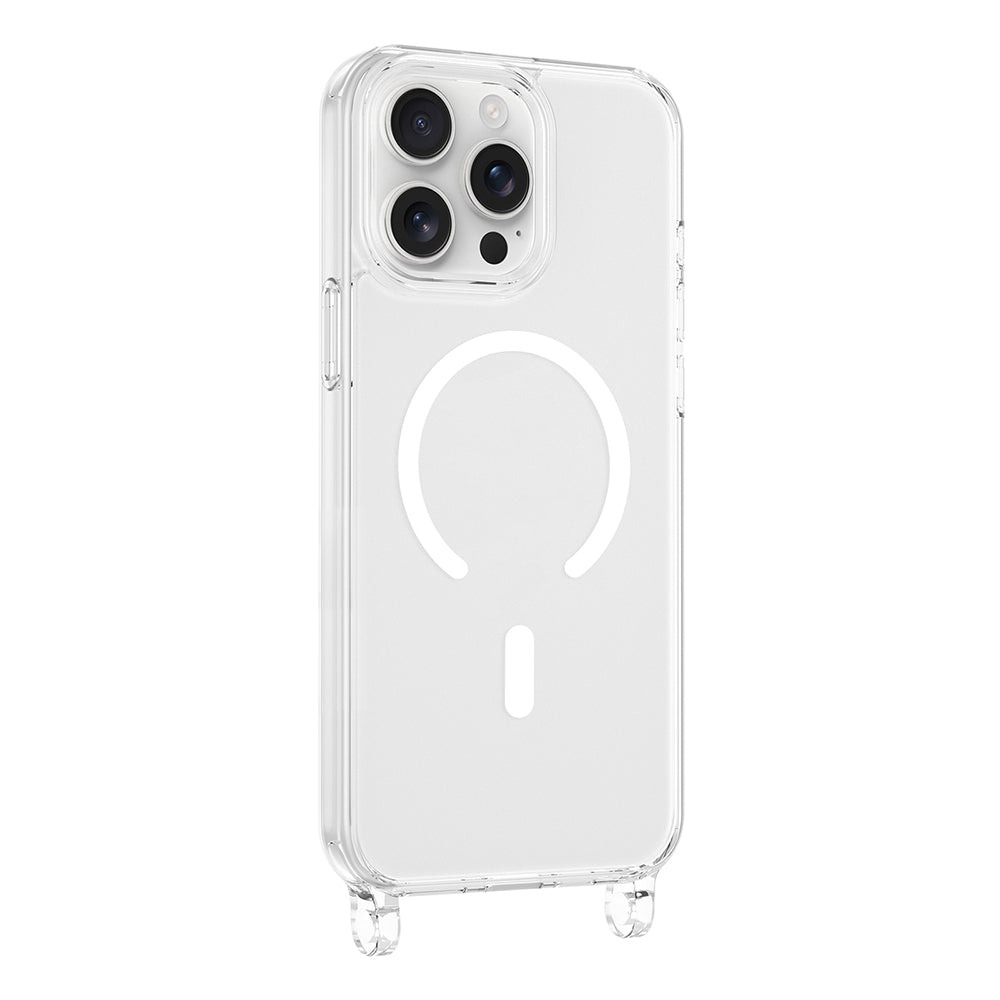 Apple iPhone 15 Pro Max Kılıf M-safe Şarj Özellikli Zore X-Rop Kapak