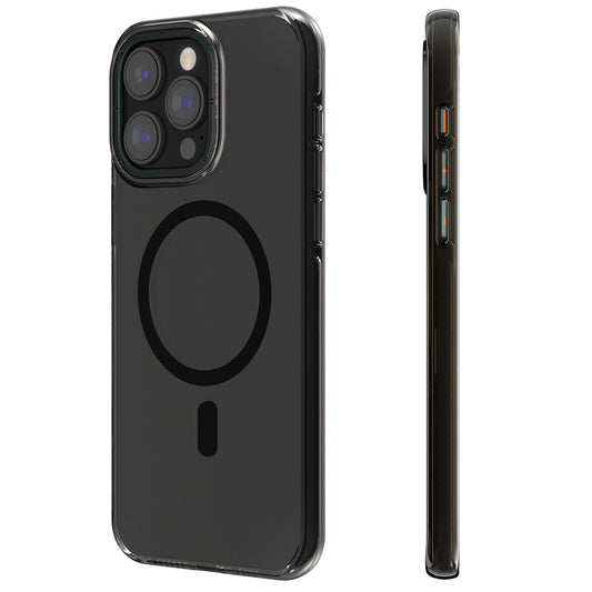 Apple iPhone 15 Pro Max Kılıf M-safe Şarj Özellikli Şeffaf Youngkit Crystal Shield Serisi Kapak