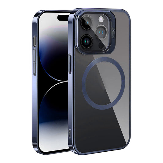 Apple iPhone 15 Pro Max Kılıf M-safe Şarj Özellikli Standlı Zore Klon Kapak