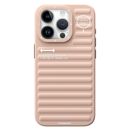 Apple iPhone 15 Pro Max Kılıf Mat Renkli Tasarım YoungKit Original Serisi Kapak