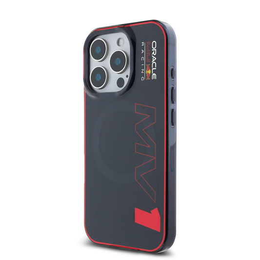 Apple iPhone 15 Pro Max Kılıf Redbull Orjinal Lisanslı M-safe Şarj Özellikli Çift Katmanlı Sert PC Büyük Boy MV Kapak