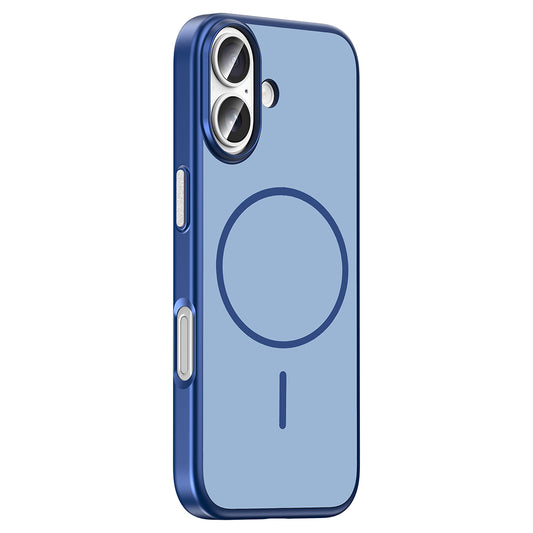Apple iPhone 16 Kılıf M-Safe Şarj Özellikli Zore Lora PC Kapak