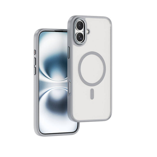 Apple iPhone 16 Kılıf Wiwu FGG-012 ArmorPro Serisi M-safe Şarj Özellikli Parmak İzi Bırakmayan Kılıf