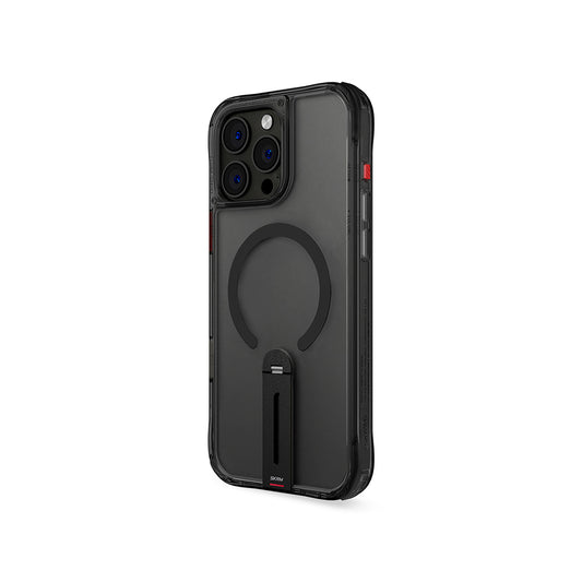 Apple iPhone 16 Pro Kılıf M-safe Şarj Özellikli 360 Derece Dönebilen Standlı Skinarma Helix Kapak