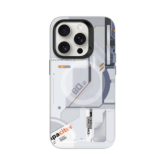 Apple iPhone 16 Pro Kılıf M-safe Şarj Özellikli Mekanik Tasarımlı Benks Perspective Serisi Kapak